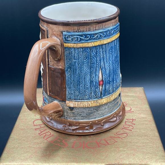 Royal Doulton 1974 Christmas Carol Tankard Marley Ghost Beswick Limited Edition - Picture 7 of 16